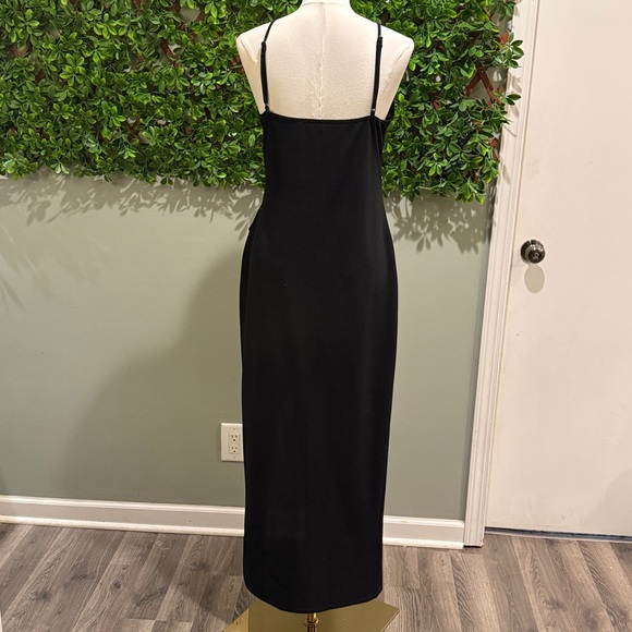 Sweetest Admirer Black Ruched Surplice Dress - Picture 10 of 12